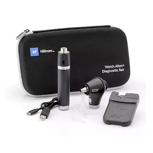 3.5V DIAGNOSTIC SET WITH MACROVIEW PLUS LED OTOSCOPE FOR IEXAMINER, ONE PREMIUM LITHIUM ION PLUS USB RECHARGEABLE POWER HANDLE, AND HARD CAS by Welch Allyn Inc.