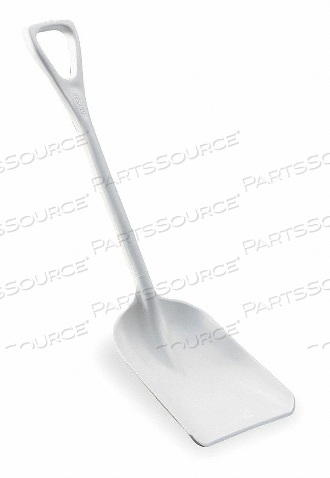 ONE-PIECE SHOVEL W/10" BLADE, WHITE by Remco ONE-PIECE SHOVEL W/10" BLADE, WHITE by Remco