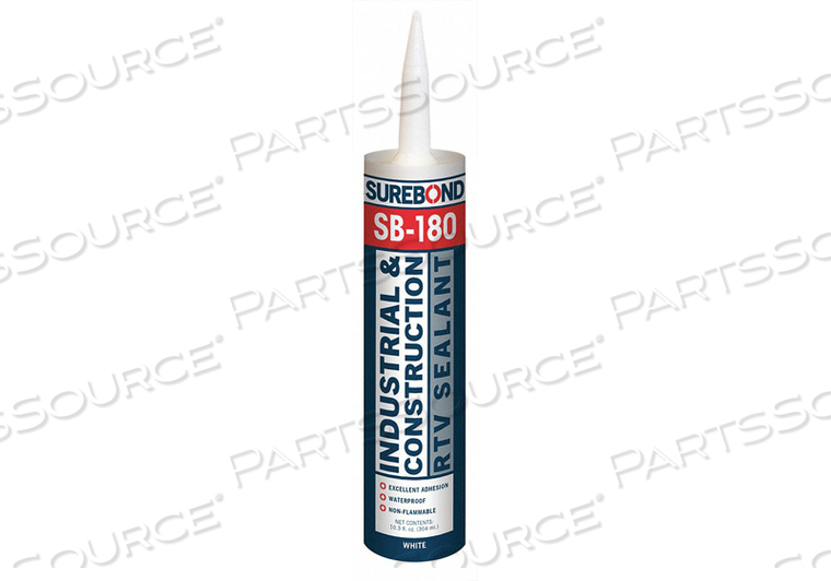 RTV SILICONE SEALANT WHITE 10.3 OZ. by Surebond