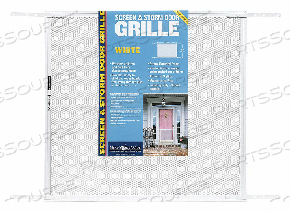 SCREEN STEEL 24 IN W 36 IN L by Saint-Gobain Adfors