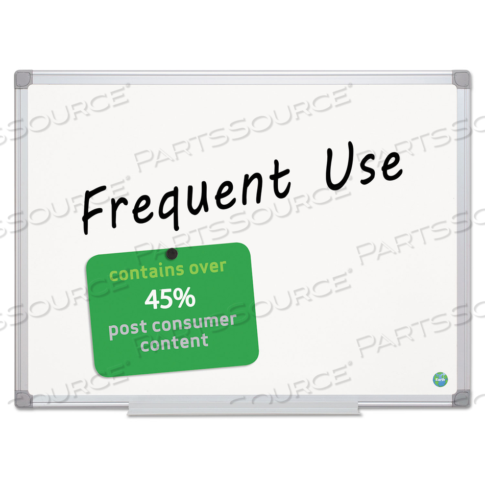 EARTH GOLD ULTRA MAGNETIC DRY ERASE BOARDS, 36 X 48, WHITE, ALUMINUM FRAME by MasterVision EARTH GOLD ULTRA MAGNETIC DRY ERASE BOARDS, 36 X 48, WHITE, ALUMINUM FRAME by MasterVision