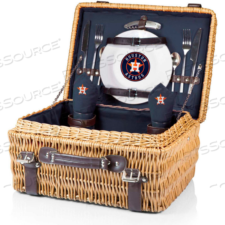 CHAMPION PICNIC BASKET - NAVY/SLATE (HOUSTON ASTROS) DIGITAL PRINT 