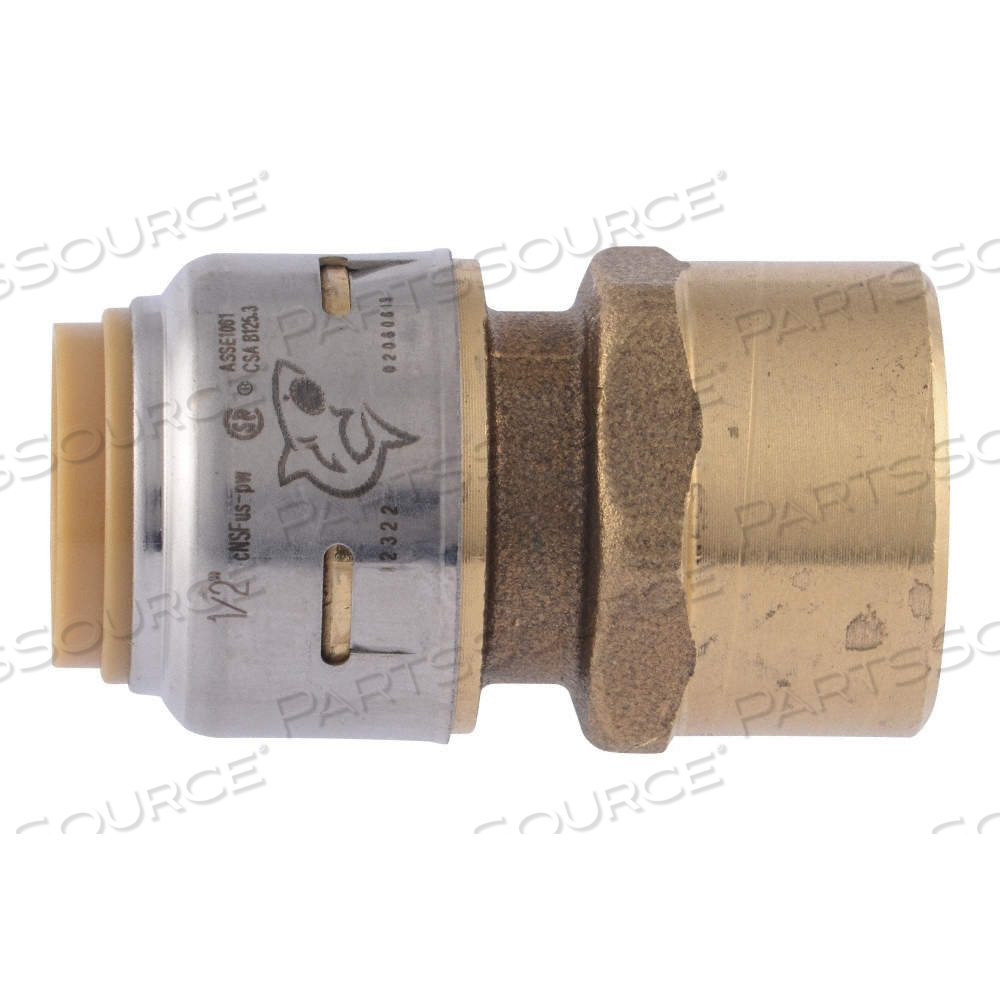 PUSH-FIT ADAPTER STRAIGHT FEMALE 250 PSI by SharkBite
