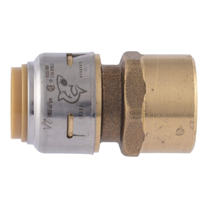PUSH-FIT ADAPTER STRAIGHT FEMALE 250 PSI by SharkBite