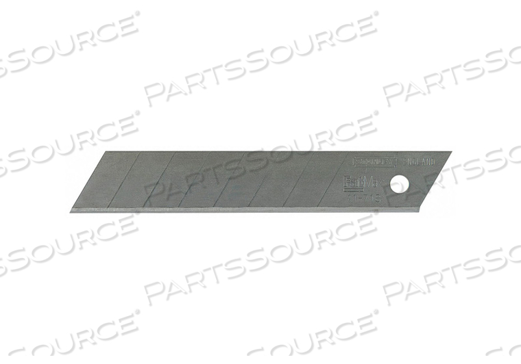 SNAP-OFF UTILITY BLADE 18MM W PK10 by Stanley SNAP-OFF UTILITY BLADE 18MM W PK10 by Stanley