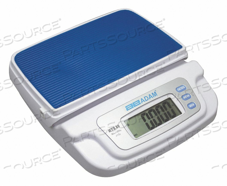 INFANT SCALE DIGITAL 20KG/44 LB CAP by Adam Equipment INFANT SCALE DIGITAL 20KG/44 LB CAP by Adam Equipment