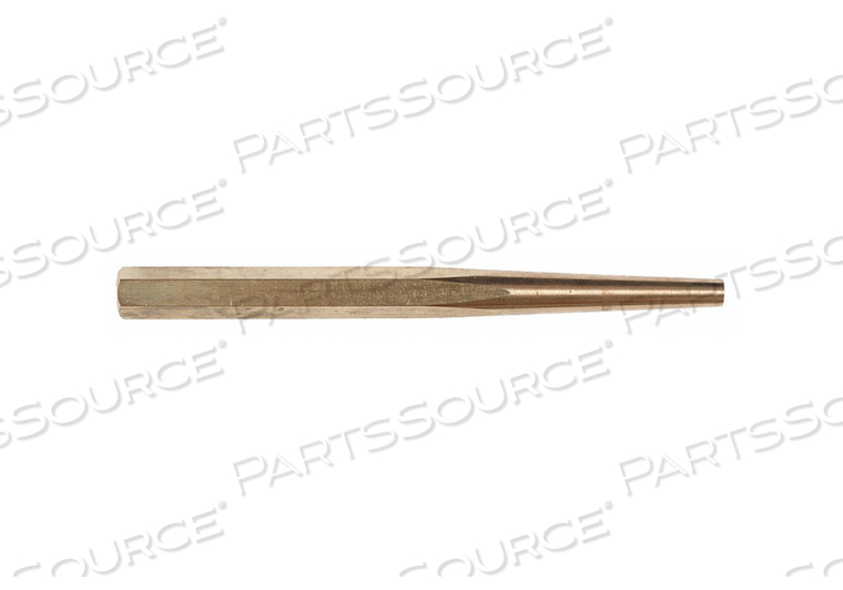 TAPER PUNCH LENGTH 8 IN BRASS by Keysco Tools