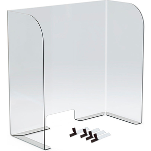 DISPLAYS COUNTERTOP SNEEZE GUARD, ACRYLIC 23-1/2"W X 30-1/4"H by Braeside Holdings LLC