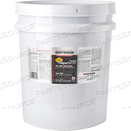 278269 RUST-OLEUM PRIMERS & BASECOATS PRIMER, 3 GAL, CLEAR, GLOSS, FLOOR, EPOXY 