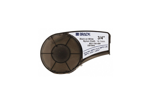 AGGRESSIVE ADHESIVE MULTI-PURPOSE NYLON LABELS WITH RIBBON FOR M21 PRINTERS by Brady Americas
