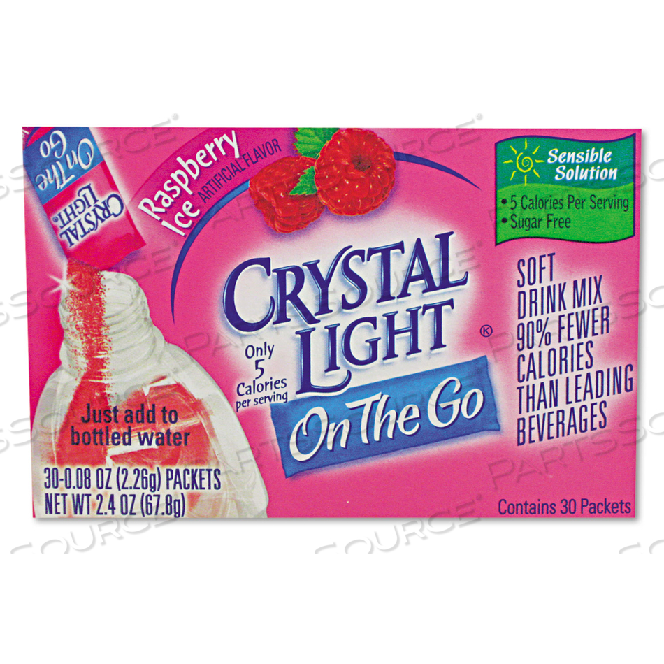 FLAVORED DRINK MIX, RASPBERRY ICE by Crystal Light FLAVORED DRINK MIX, RASPBERRY ICE by Crystal Light