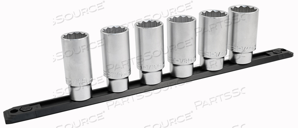 19 PIECE 1/2" DRIVE DEEP SOCKET SET - SAE by Wiha Tools 19 PIECE 1/2" DRIVE DEEP SOCKET SET - SAE by Wiha Tools