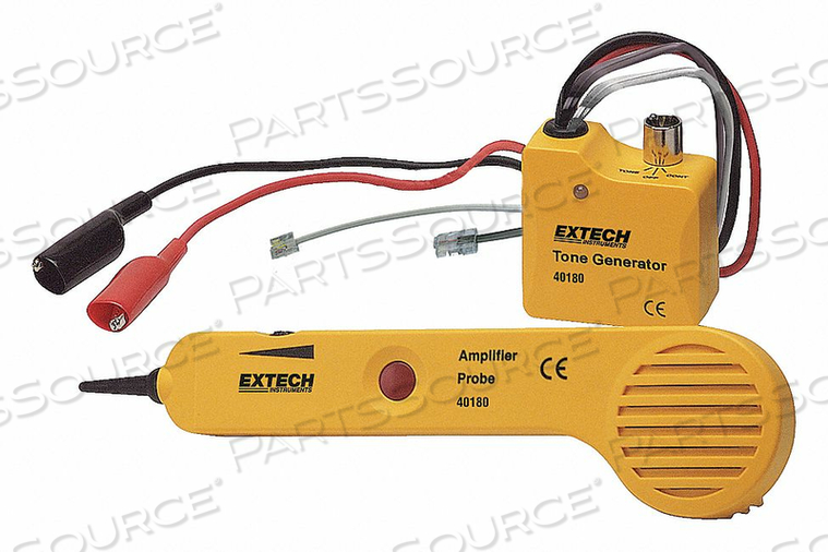 40180 TONE GENERATOR & AMPLIFIER PROBE KIT, YELLOW, CASE INCLUDED by Extech Instruments