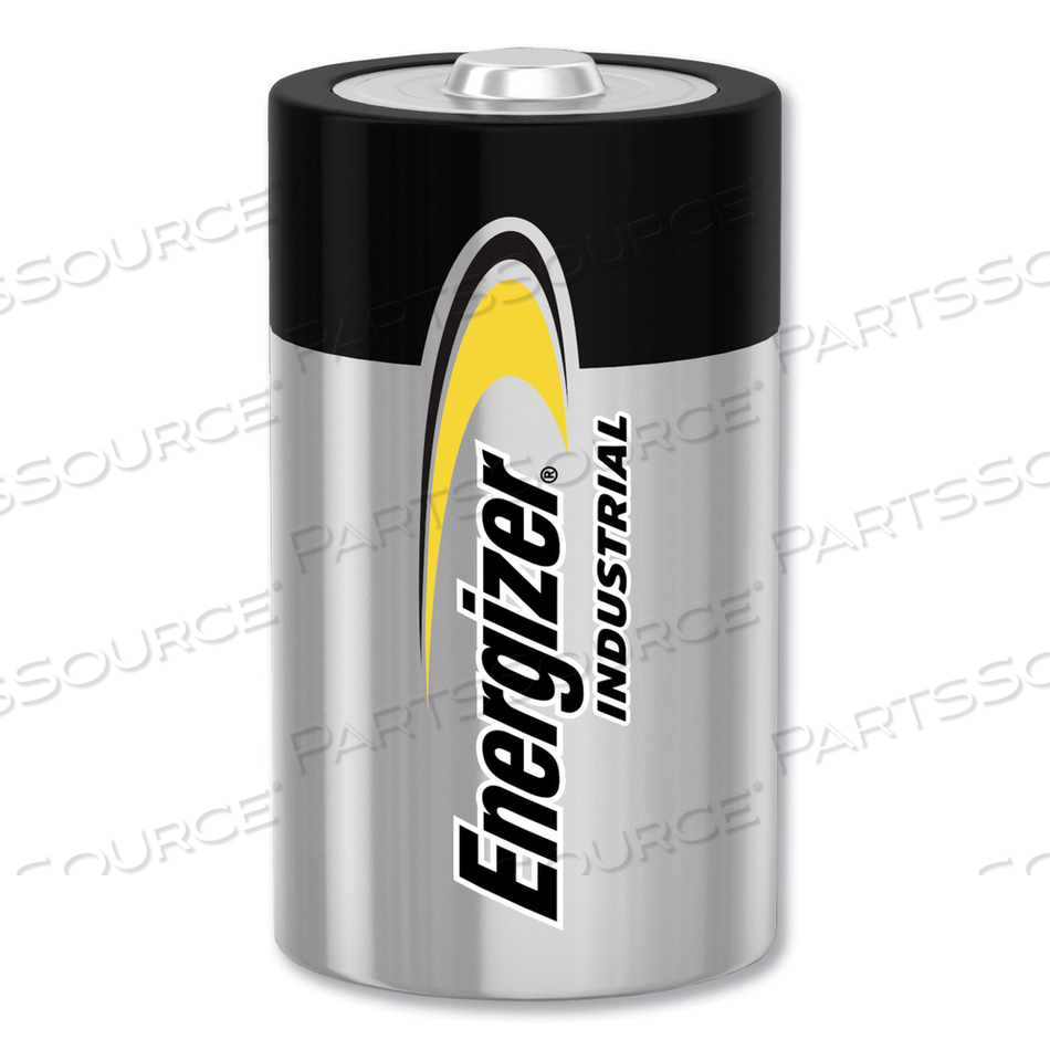 BATTERY, INDUSTRIAL, D, ALKALINE, 1.5V, 16500 MAH by Energizer