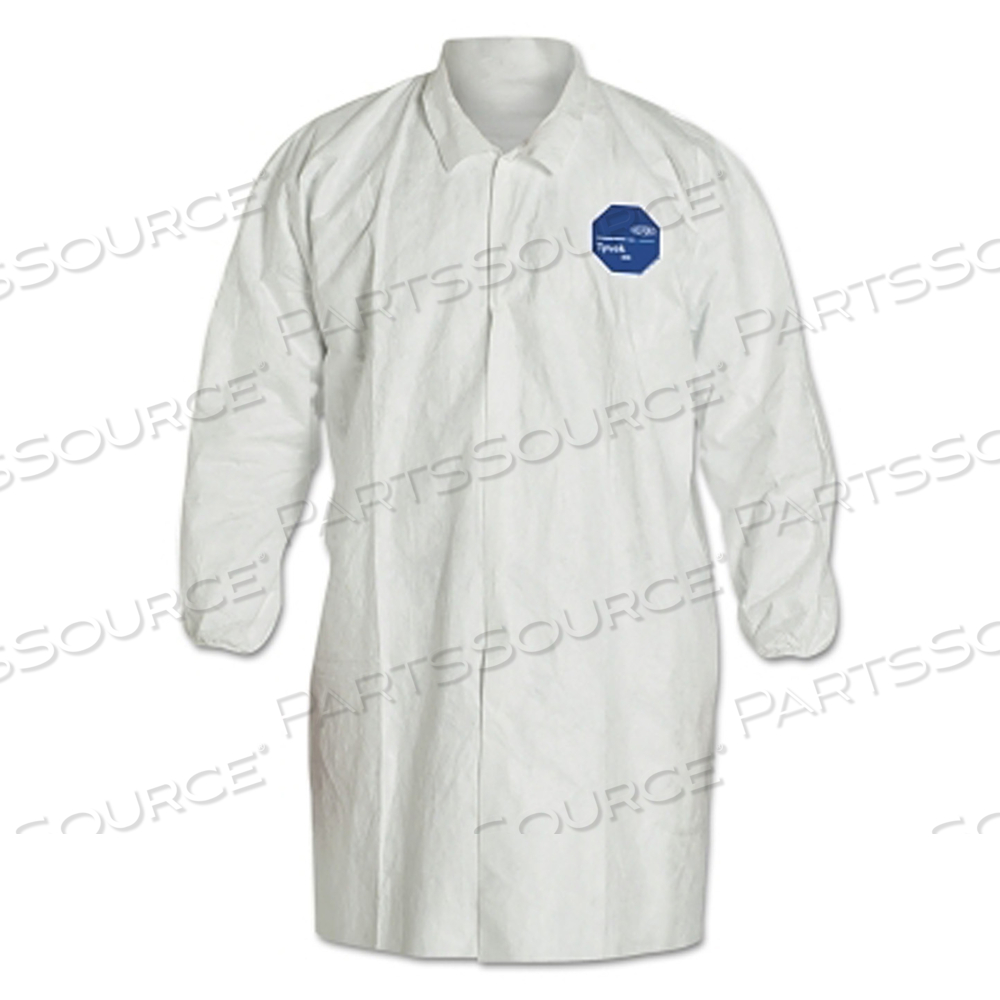 J6437 LABCOAT SNAP FRONT 2 POCKETS by DuPont J6437 LABCOAT SNAP FRONT 2 POCKETS by DuPont