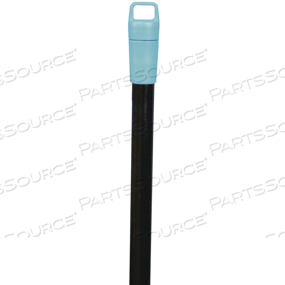 LOBBY DUST PAN BROOM, 36.86", BLACK/BLUE by Impact Products