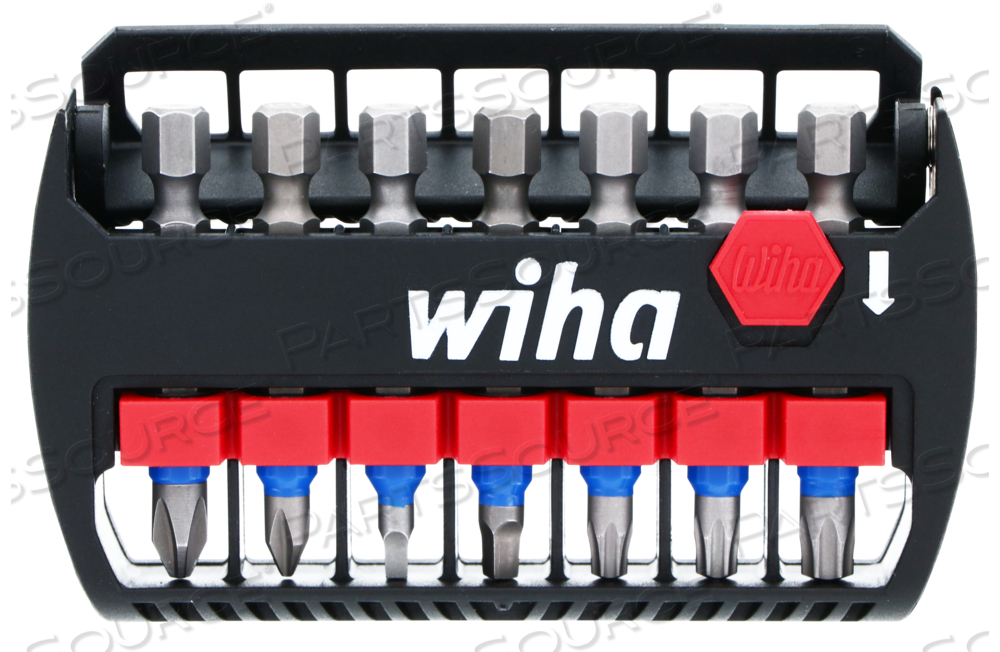 7 PIECE TERMINATORBLUE IMPACT BIT SET - 2 INCH BITS by Wiha Tools 7 PIECE TERMINATORBLUE IMPACT BIT SET - 2 INCH BITS by Wiha Tools