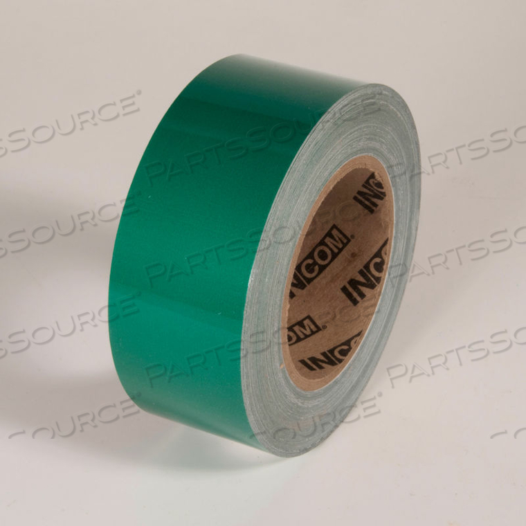 TUFF MARK TAPE, GREEN, 2"W X 100'L ROLL by Incom Manufacturing