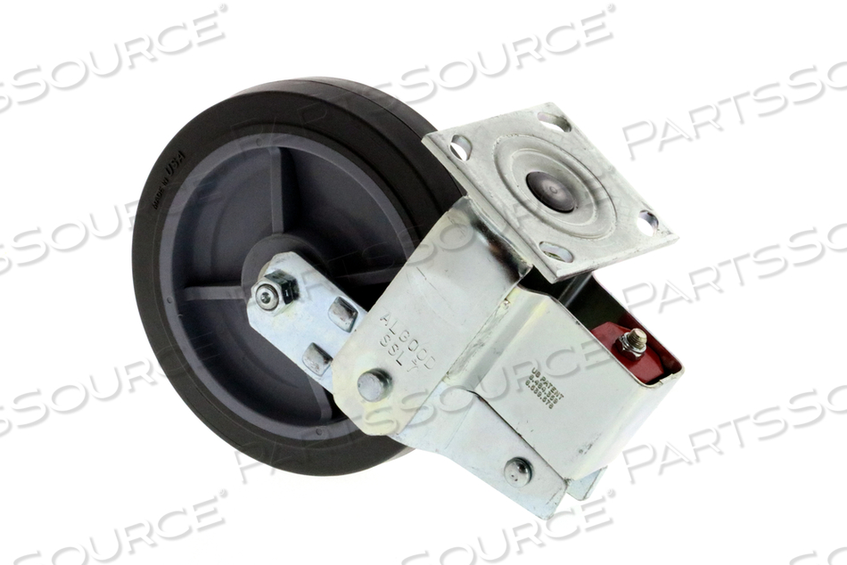 FRONT SPRING LOADED CASTER WITH 8"X2" XS WHEEL 