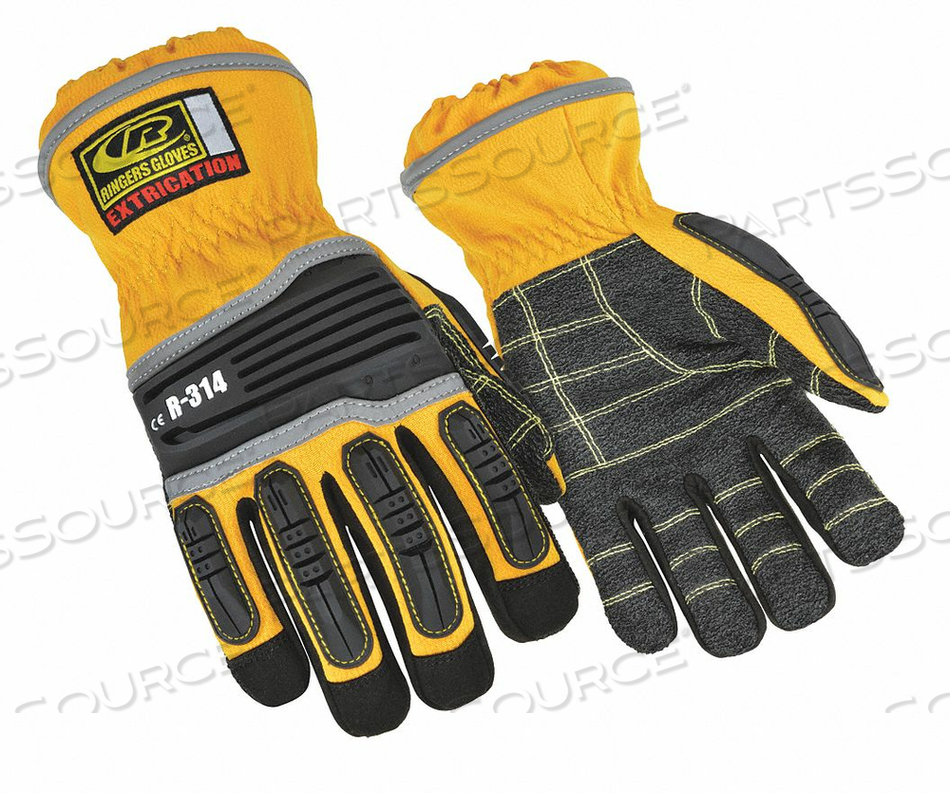 GLOVE CUT RESISTANT ARMORTEX 2XL YLW PR by Ringers Gloves