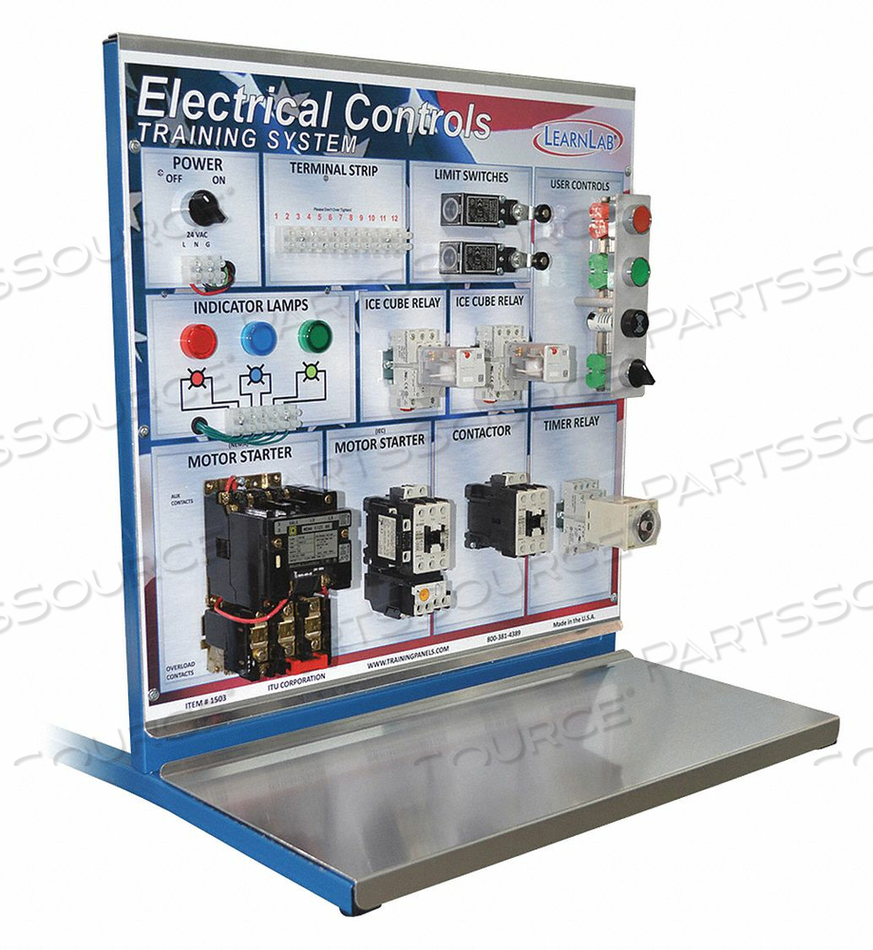 ELECTRICAL CONTROLS TRAINING SYSTEM 26 H by LearnLab