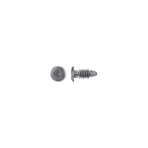 PUSH-IN RIVET,BLACK,DOME,1/2" L, INCH, RIBBED, DOME, 0.188 IN SHANK DIA, NYLON, BLACK by Approved Vendor