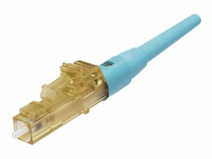 PANDUIT OPTICAM 10GIG PRE-POLISHED FIBER OPTIC CONNECTOR - NETWORK CONNECTOR - LC MULTI-MODE (M) - FIBER OPTIC - 0.04 IN / 125 MICRON - OM4 - AQUA by Panduit