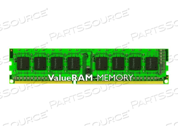8GB 1600MHZ DDR3 NON-ECC CL11 DIMM by Kingston Technology