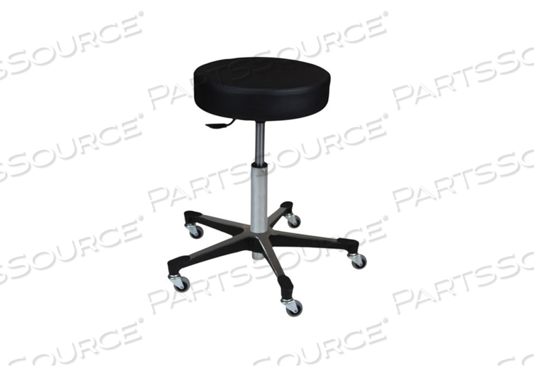 PNEUMATIC EXAM STOOL BLACK W/(5) LEG BLACK COMPOSITE BASE by Blickman PNEUMATIC EXAM STOOL BLACK W/(5) LEG BLACK COMPOSITE BASE by Blickman