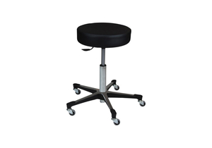 PNEUMATIC EXAM STOOL BLACK W/(5) LEG BLACK COMPOSITE BASE by Blickman PNEUMATIC EXAM STOOL BLACK W/(5) LEG BLACK COMPOSITE BASE by Blickman