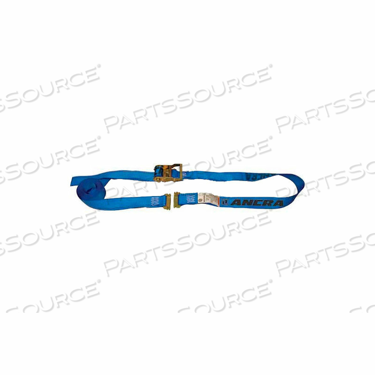 SERIES E & A CARGO CONTROL RATCHET STRAP - 20'L - SPRING ACTUATED FITTING by Ancra International SERIES E & A CARGO CONTROL RATCHET STRAP - 20'L - SPRING ACTUATED FITTING by Ancra International