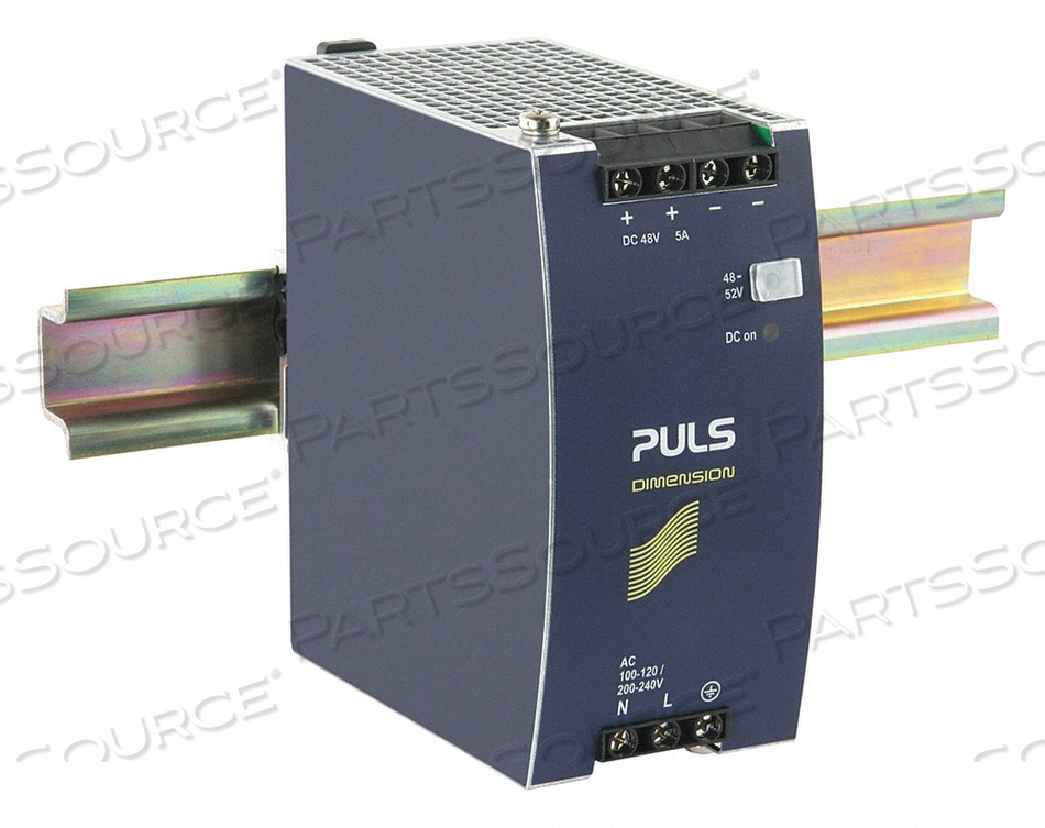 DC POWER SUPPLY METAL 48 TO 52VDC 240W by PULS