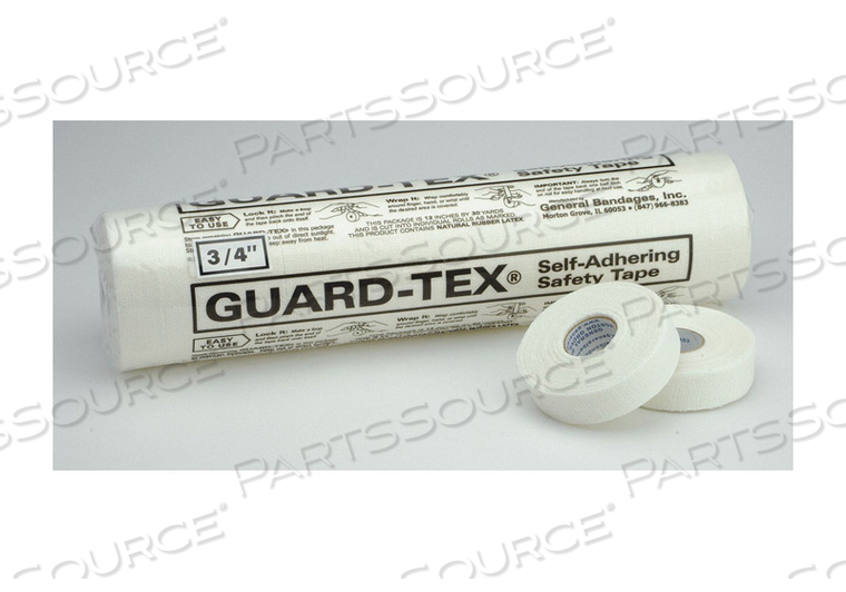 E1700 SAFETY TAPE WHITE 3/4 X 30 YD. L PK16 by Guard-Tex