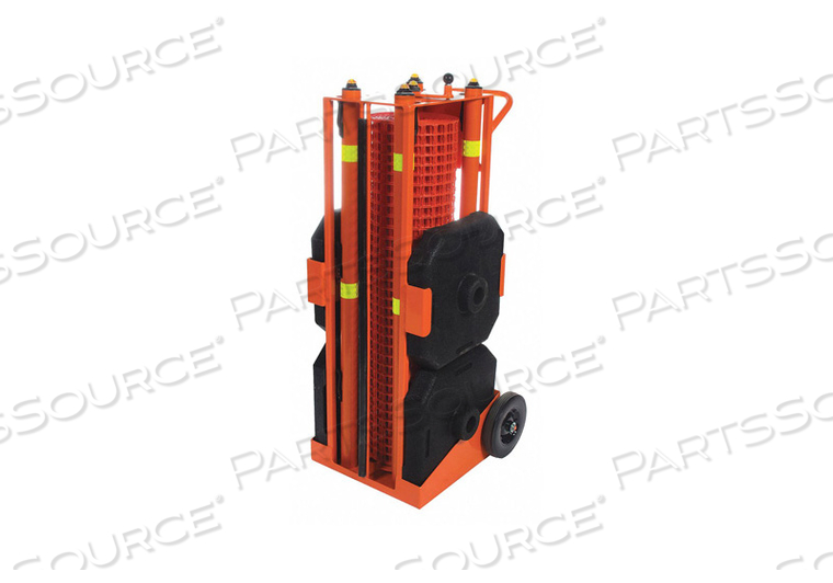 BARRICADE SYSTEM 55IN H X 25IN W ORANGE by Ironguard BARRICADE SYSTEM 55IN H X 25IN W ORANGE by Ironguard