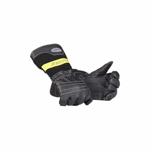 MULLION FIREFIGHTER GLOVES, SOLAS, BLACK, L by Datrex Inc.