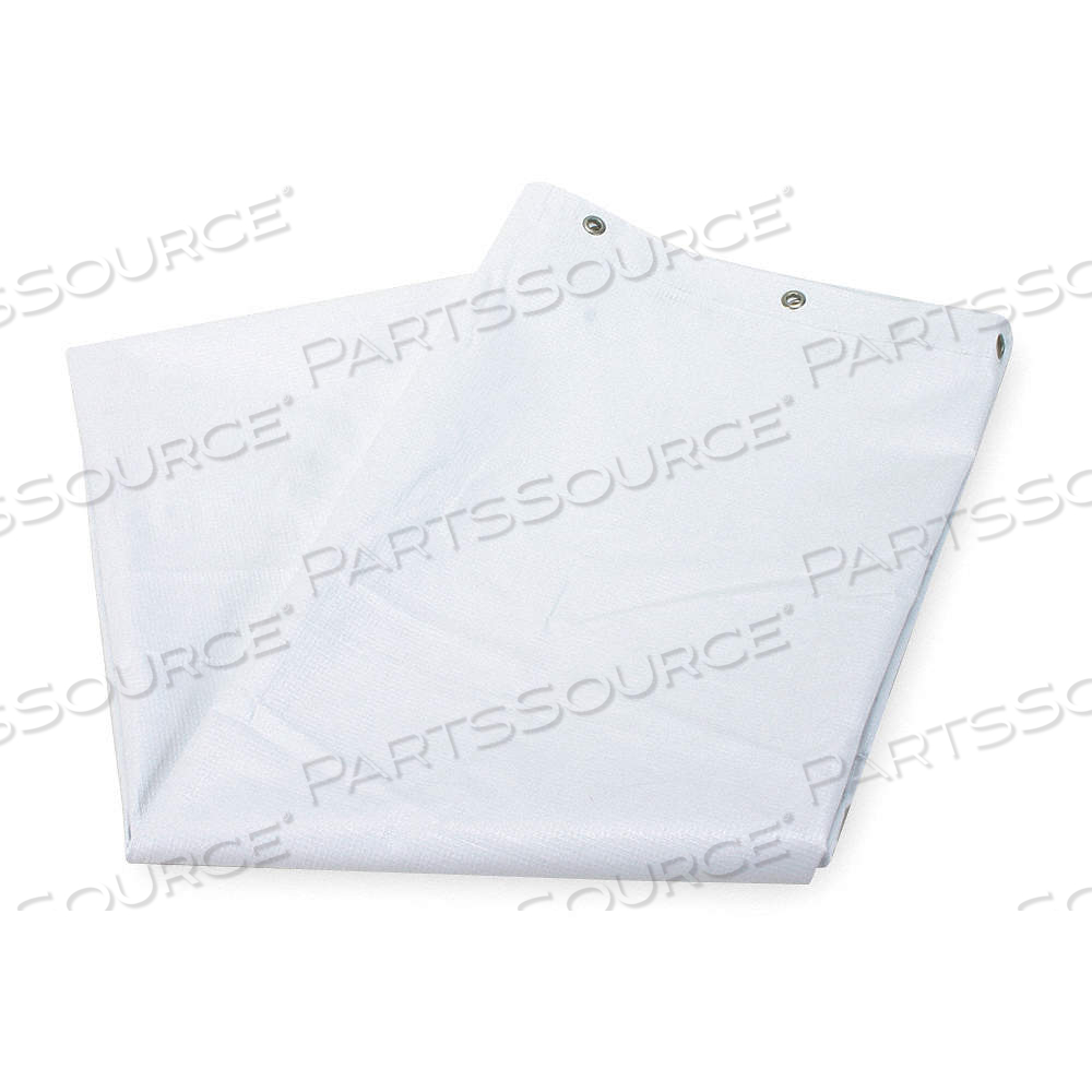 SHOWER CURTAIN, 4EEY1, VINYL, WHITE, 42 IN OVERALL WD, 72 IN X 42 IN, 42 IN, WHITE by Approved Vendor SHOWER CURTAIN, 4EEY1, VINYL, WHITE, 42 IN OVERALL WD, 72 IN X 42 IN, 42 IN, WHITE by Approved Vendor