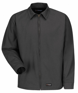 JACKET CHARCOAL POLYESTER/COTTON by Wrangler