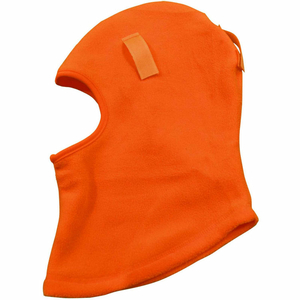BALACLAVA FLEECE HEAD WEAR SKI MASK & HARDHAT LINER, ORANGE, ONE SIZE by Petra Roc Inc BALACLAVA FLEECE HEAD WEAR SKI MASK & HARDHAT LINER, ORANGE, ONE SIZE by Petra Roc Inc