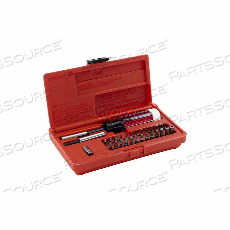 30 PIECE TAMPER RESISTANT SET by International Tool Mfg. 30 PIECE TAMPER RESISTANT SET by International Tool Mfg.