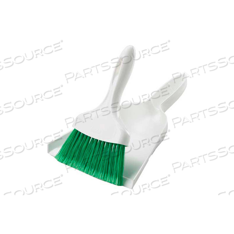 DUST PAN WITH WHISK BROOM - WHITE by Libman