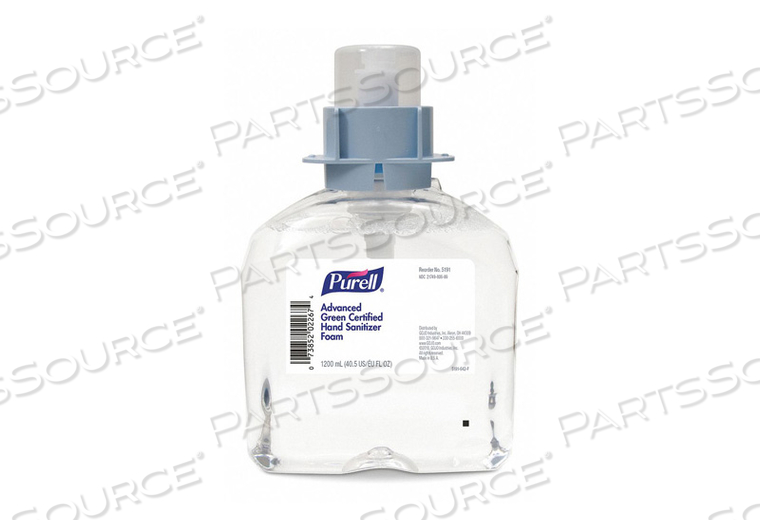 HAND SANITIZER CARTRIDGE FOAM 1200ML PK4 by Purell