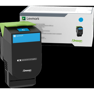 LEXMARK - HIGH YIELD - CYAN - ORIGINAL - TONER CARTRIDGE LRP, GOVERNMENT GSA - FOR LEXMARK CS310DN, CS310N, CS410DN, CS410DTN, CS410N, CS510DE, CS510DTE by Lexmark