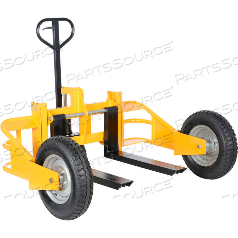 ALL TERRAIN PALLET JACK TRUCK 32"L FORKS 2500 LB. CAPACITY by Vestil Manufacturing Corp.