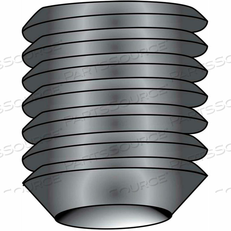 M5-0.8X5 METRIC SOCKET SET SCREW CUP POINT IMPORTED PLAIN, PKG OF 100 by Kanebridge Corporation