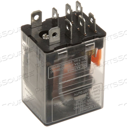 RELAY 4P 10A 24V 