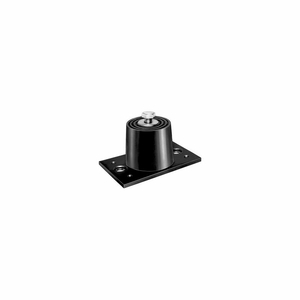NEOPRENE FLOOR MOUNT VIBRATION ISOLATOR - 3-3/16"L X 1-5/8"W X 1-1/2"H RED by Mason