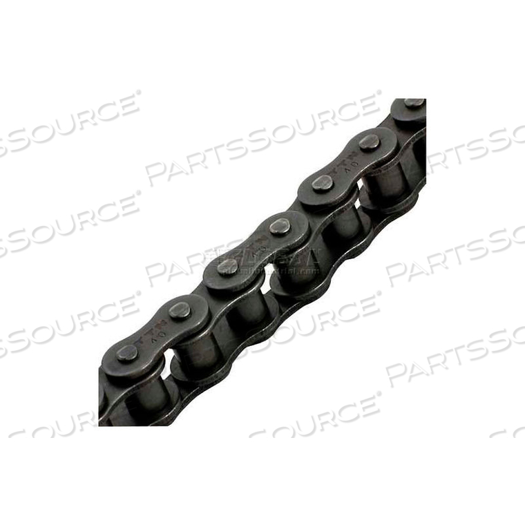 PRECISION ANSI ROLLER CHAIN - 40-1R - 1/2" PITCH - 50FT REEL by Tritan