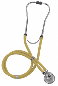 STETHOSCOPE ADULT YELLOW by HealthSmart (Briggs Healthcare/MABIS)