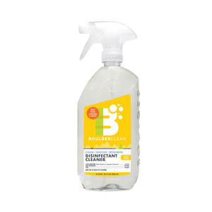 DISINFECTANT CLEANER, LEMON SCENT, 28 OZ BOTTLE by Boulder Clean