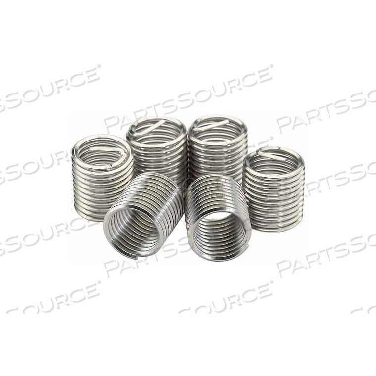 3/4-10X1.125 FREE RUNNING HELICAL INSERTS BULK PACK OF 15 INSERTS 